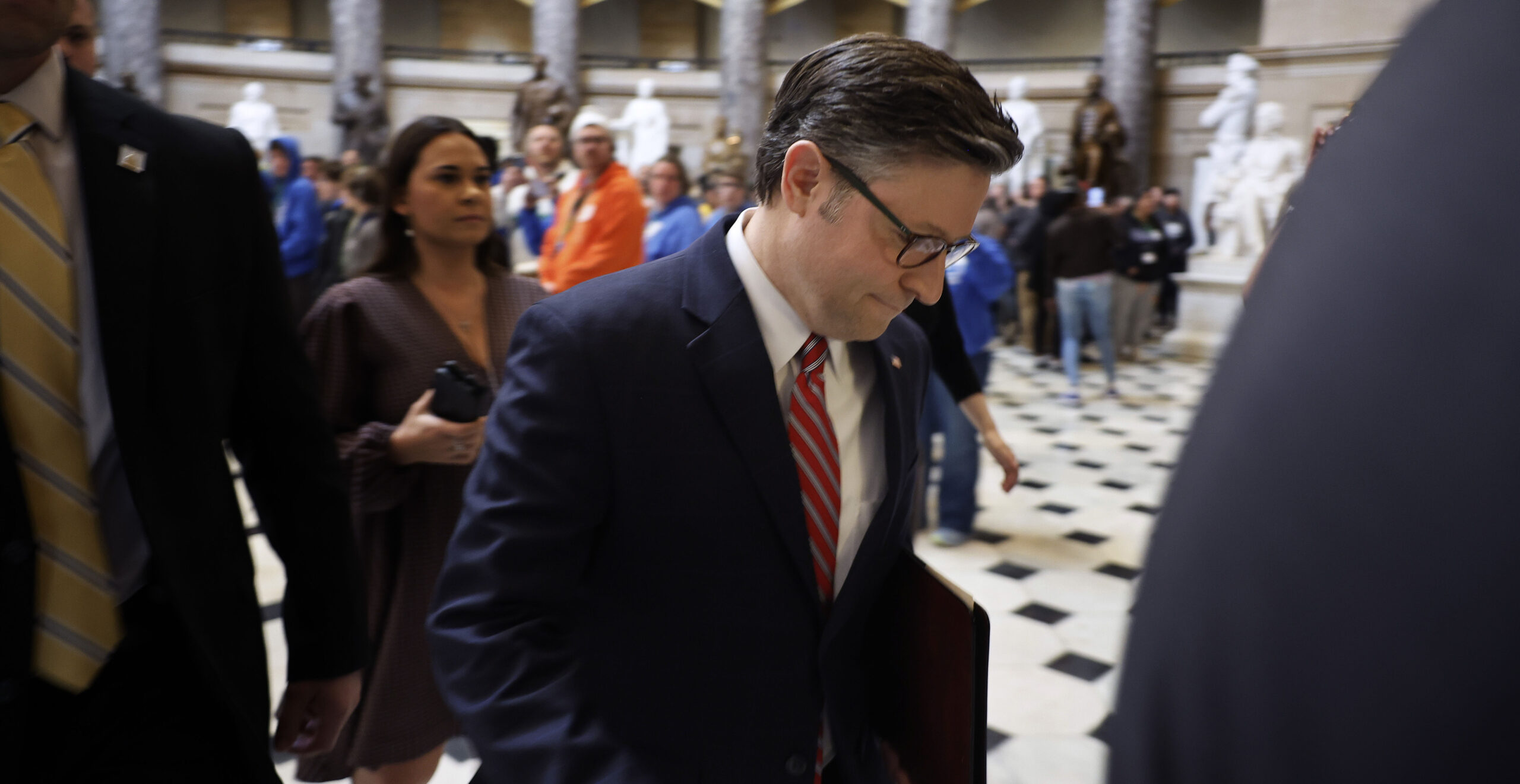 Conservatives Protest as House Passes 1.2 Trillion Spending Package